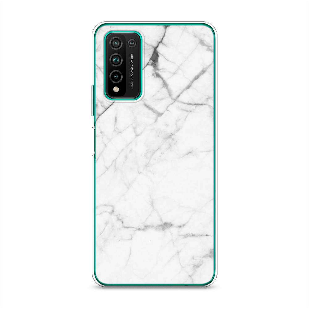 фото Чехол awog "светлый мрамор" для honor 10x lite
