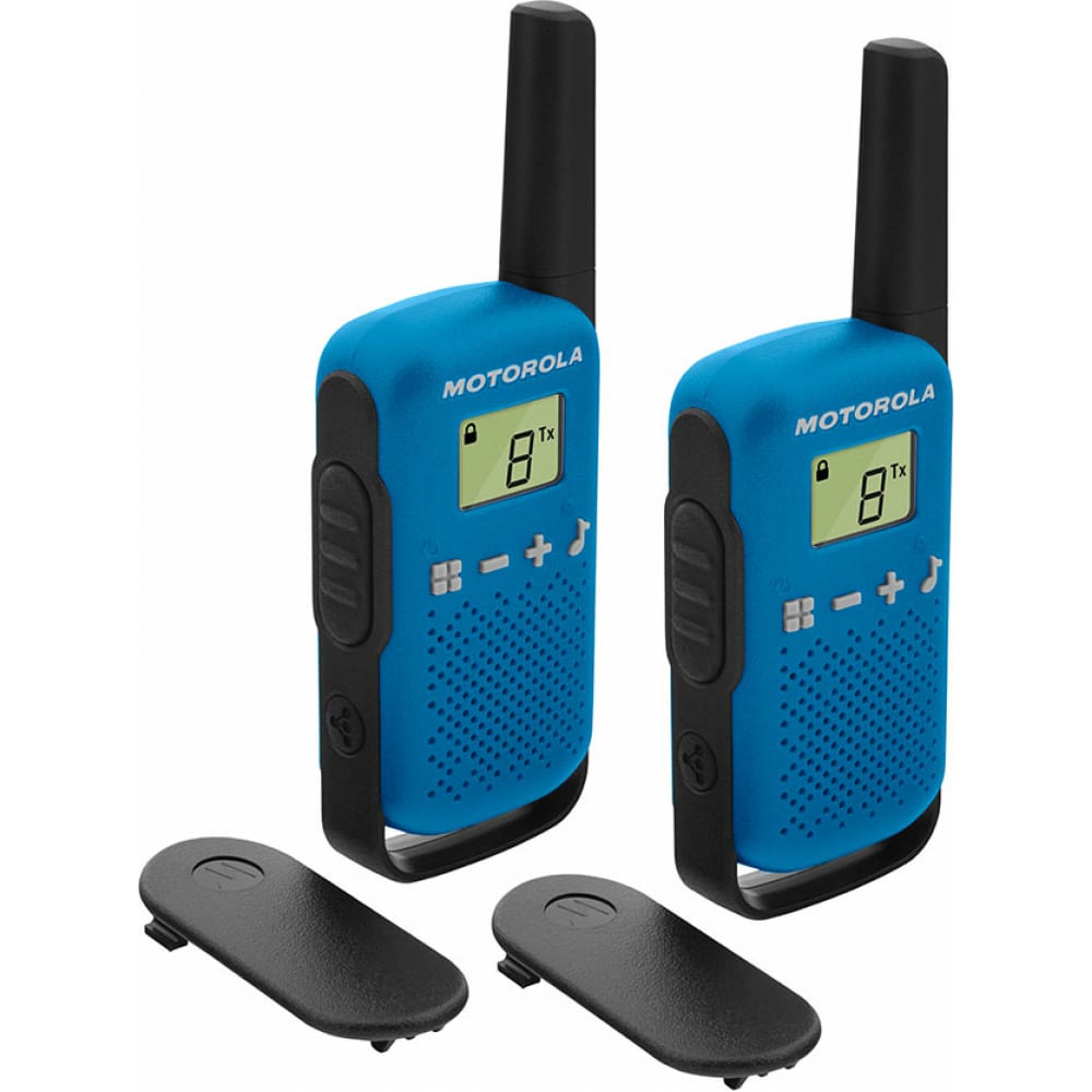 

Комплект из двух радиостанций Motorola Talkabout T42 BLUE B4P00811LDKMAW, Синий