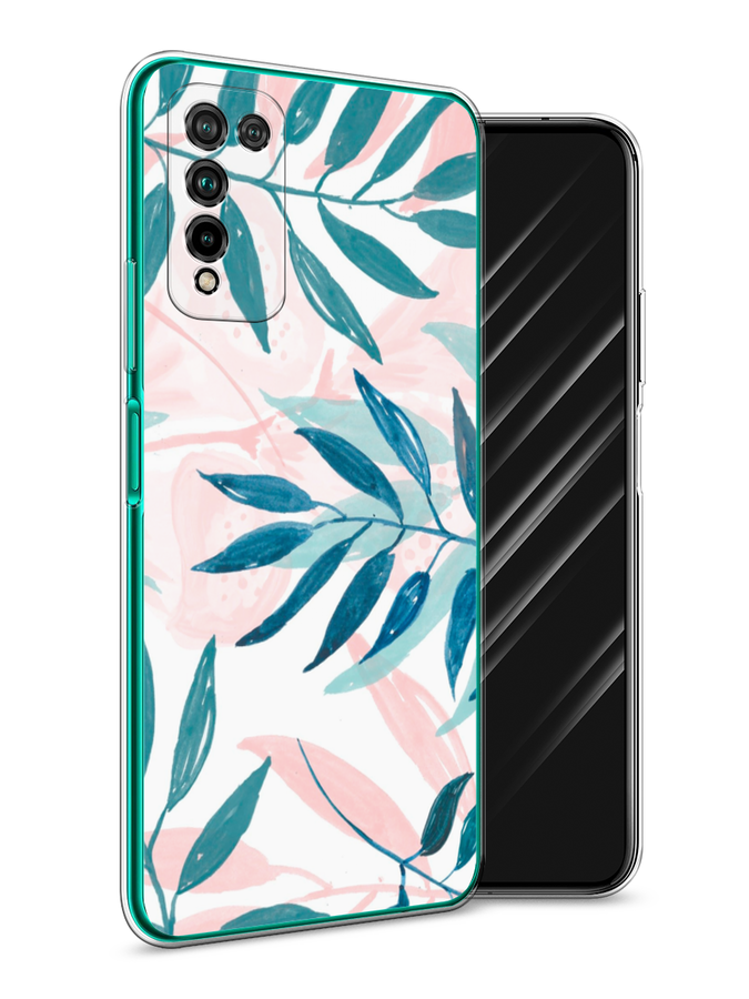 

Чехол Awog на Honor 10X Lite "Акварельные веточки", Синий;зеленый;розовый, 6104650-7