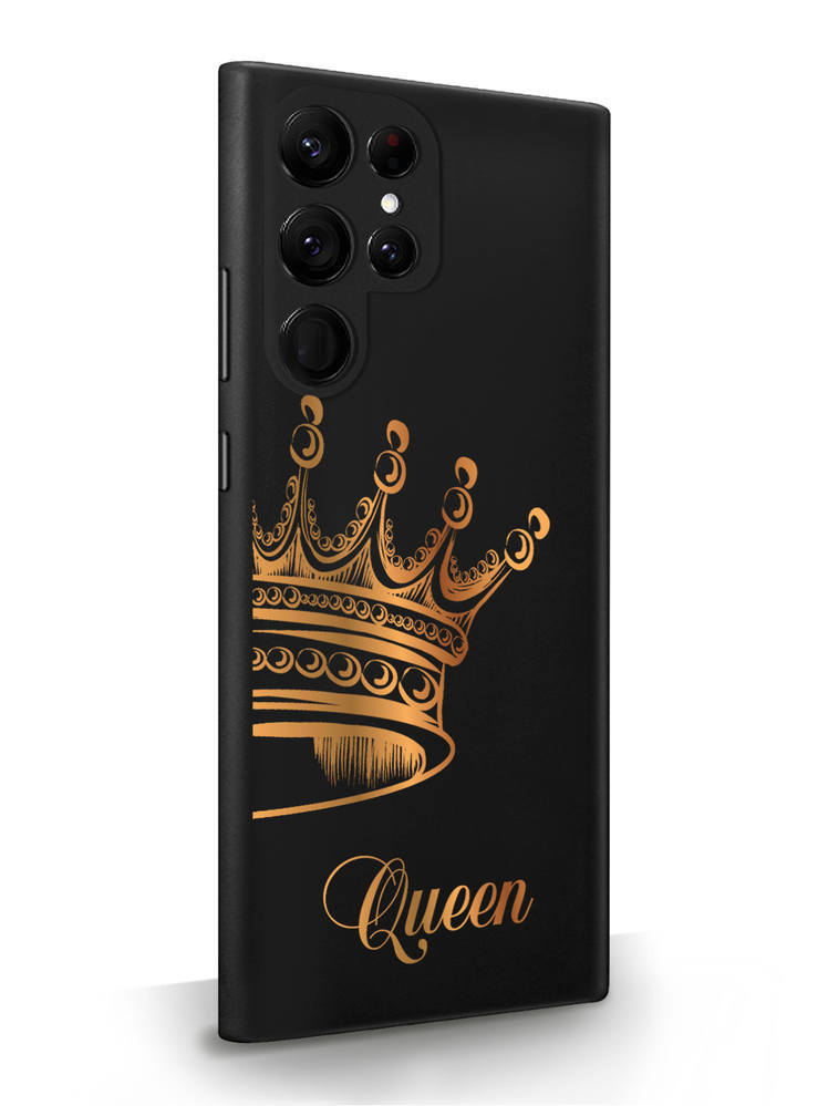 фото Чехол musthavecase для samsung galaxy s22 ultra queen черный