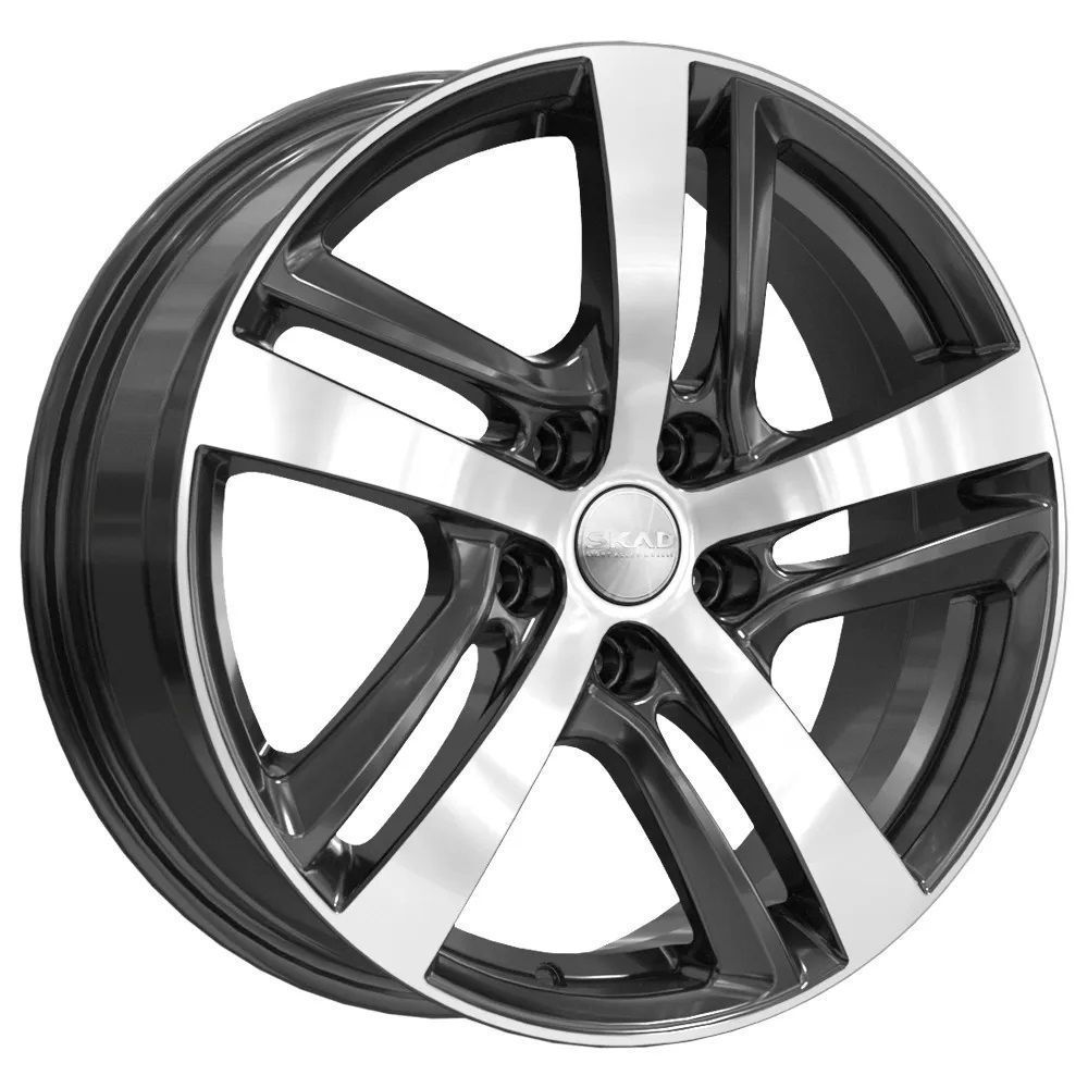 

Колесный диск SKAD Сеул 6.5x17 5x114.3 ET37 D66.6 алмаз, арт. 2840905, Черный;серебристый, Сеул