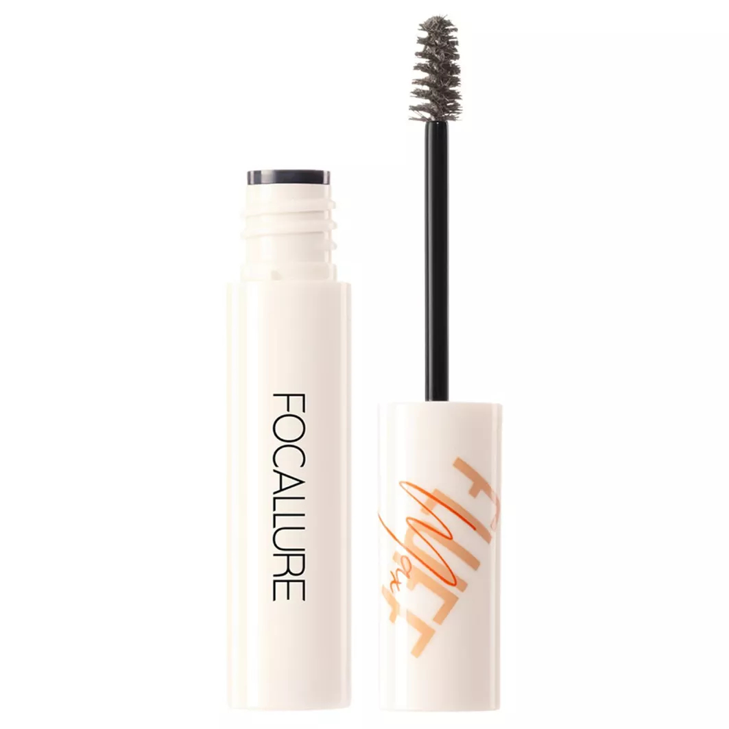 Гель для бровей Focallure Fluffmax Tinted, №02 Светло-коричневый, оттеночный, 4 г eyebrow designer gel mascara моделирующий гель для бровей