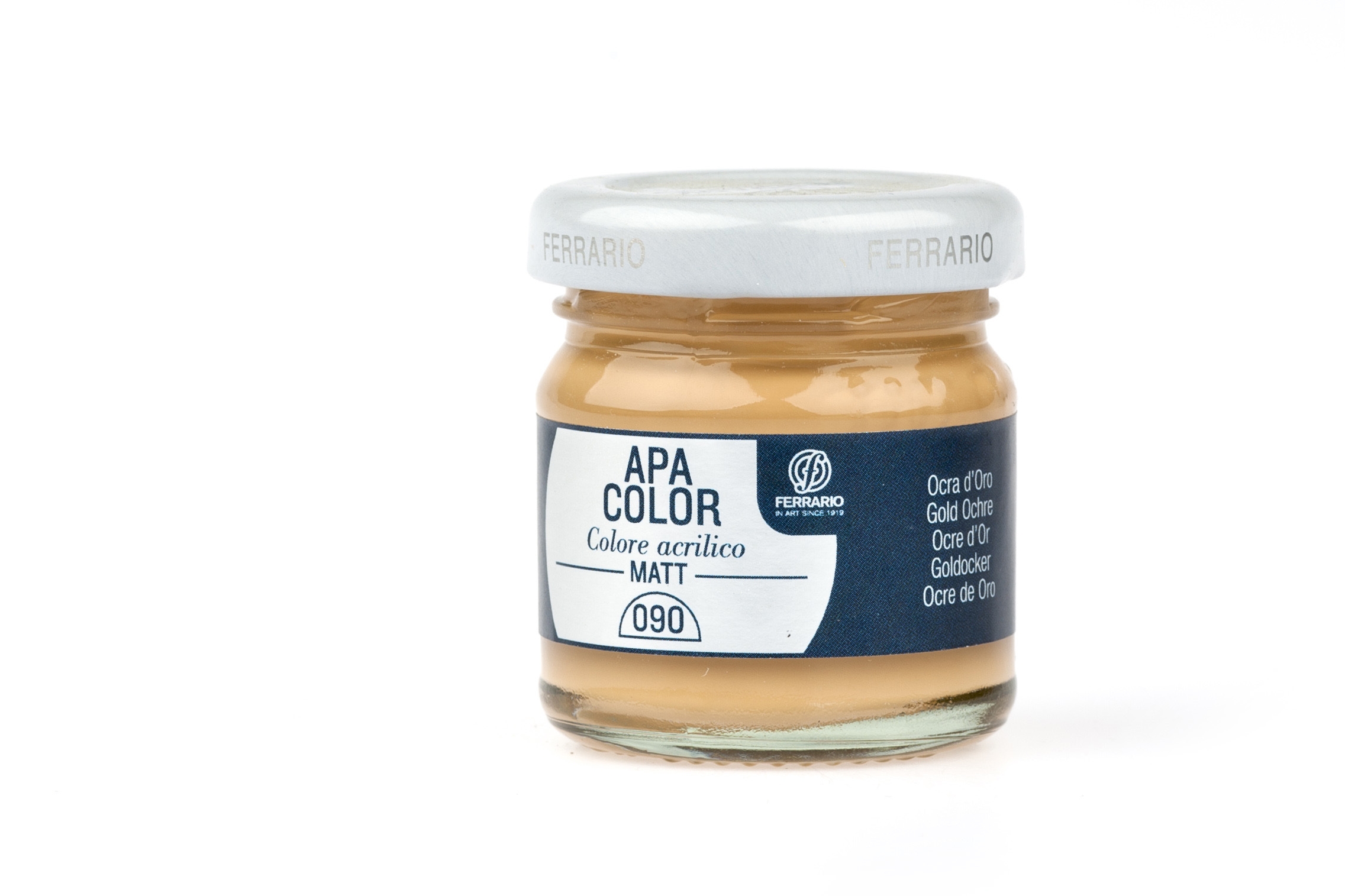 

Акрил Ferrario Apa Color 40 мл № 90 охра золотистая, BA0040А0090