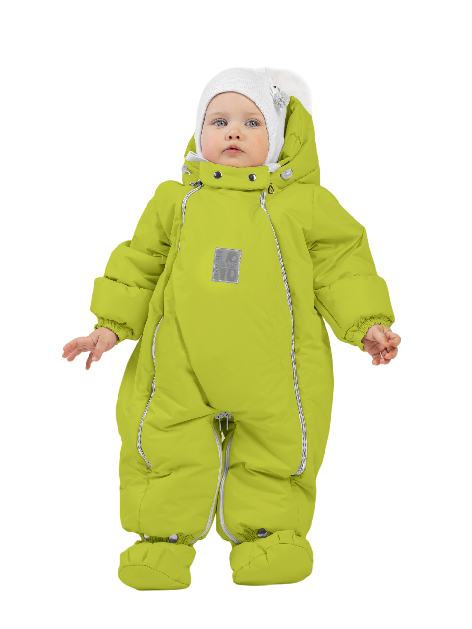 

Комбинезон-конверт детский Malek-Baby 163шм1, Лайм, 80, Зеленый, 163шм/1