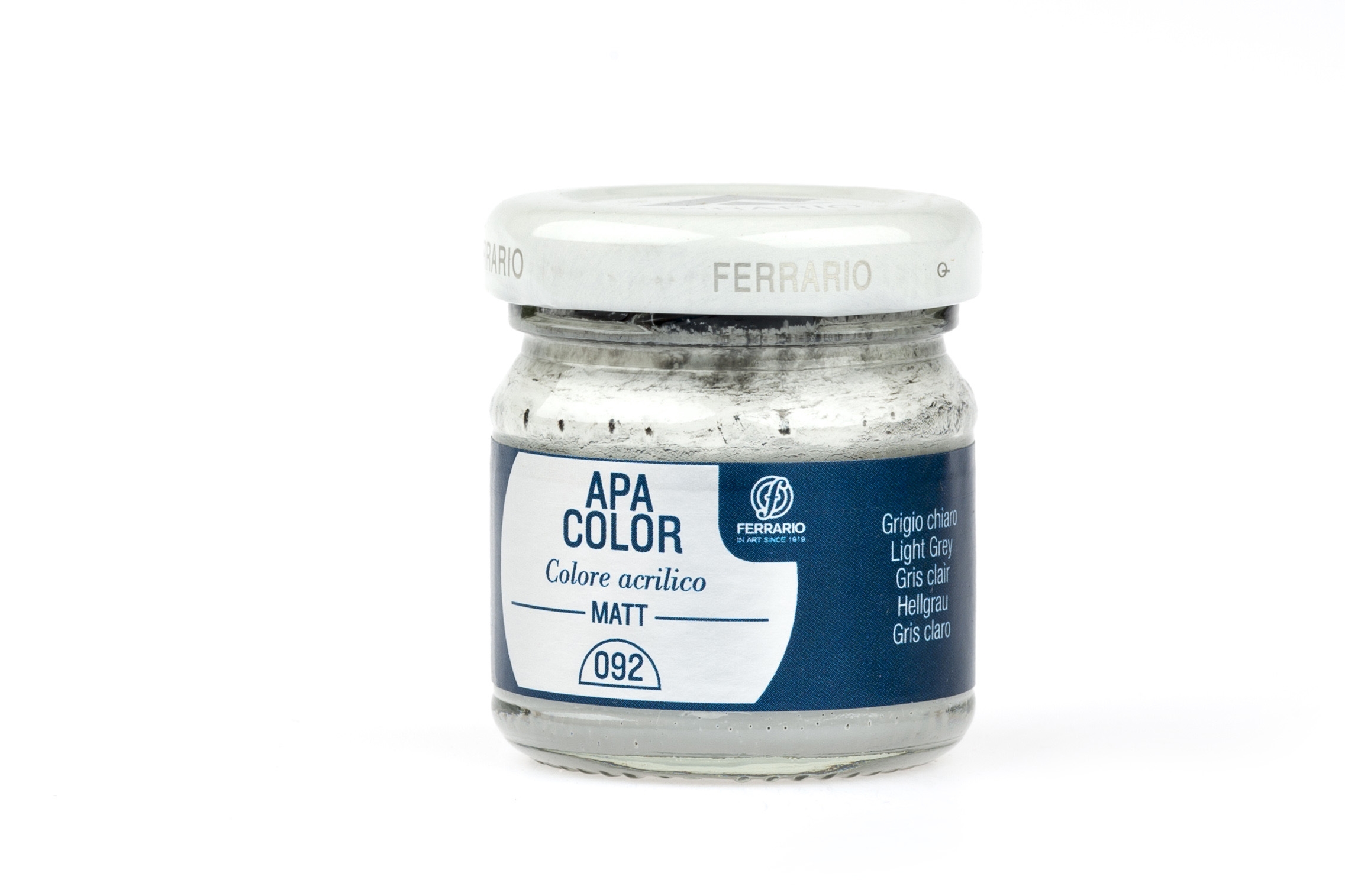 

Акрил Ferrario Apa Color 40 мл № 92 серый светлый, BA0040А0092