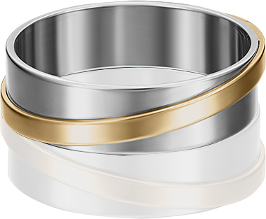 

Кольцо обручальное из золота р. 22 PLATINA jewelry 01-5282-00-000-1121-39, 01-5282-00-000-1121-39