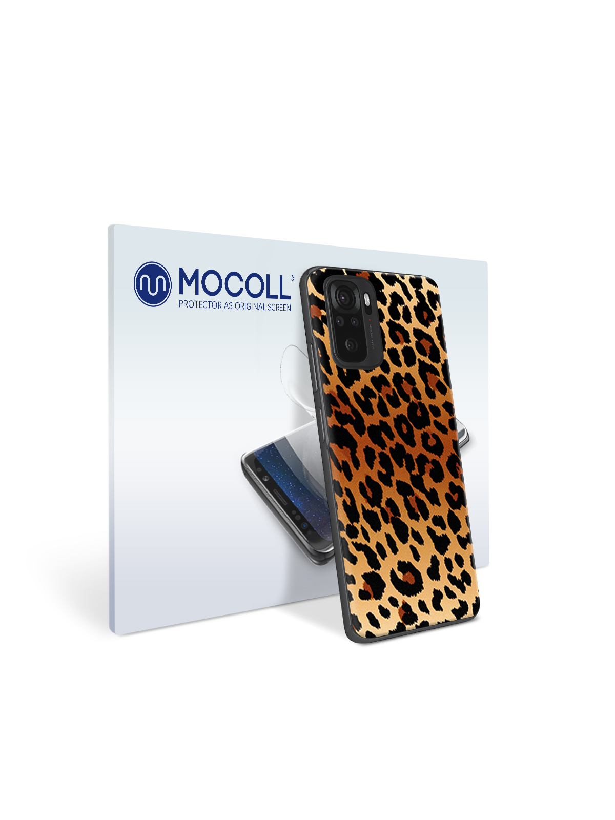 

Пленка защитная MOCOLL для задней панели Xiaomi Redmi Note 10Pro Max Леопард