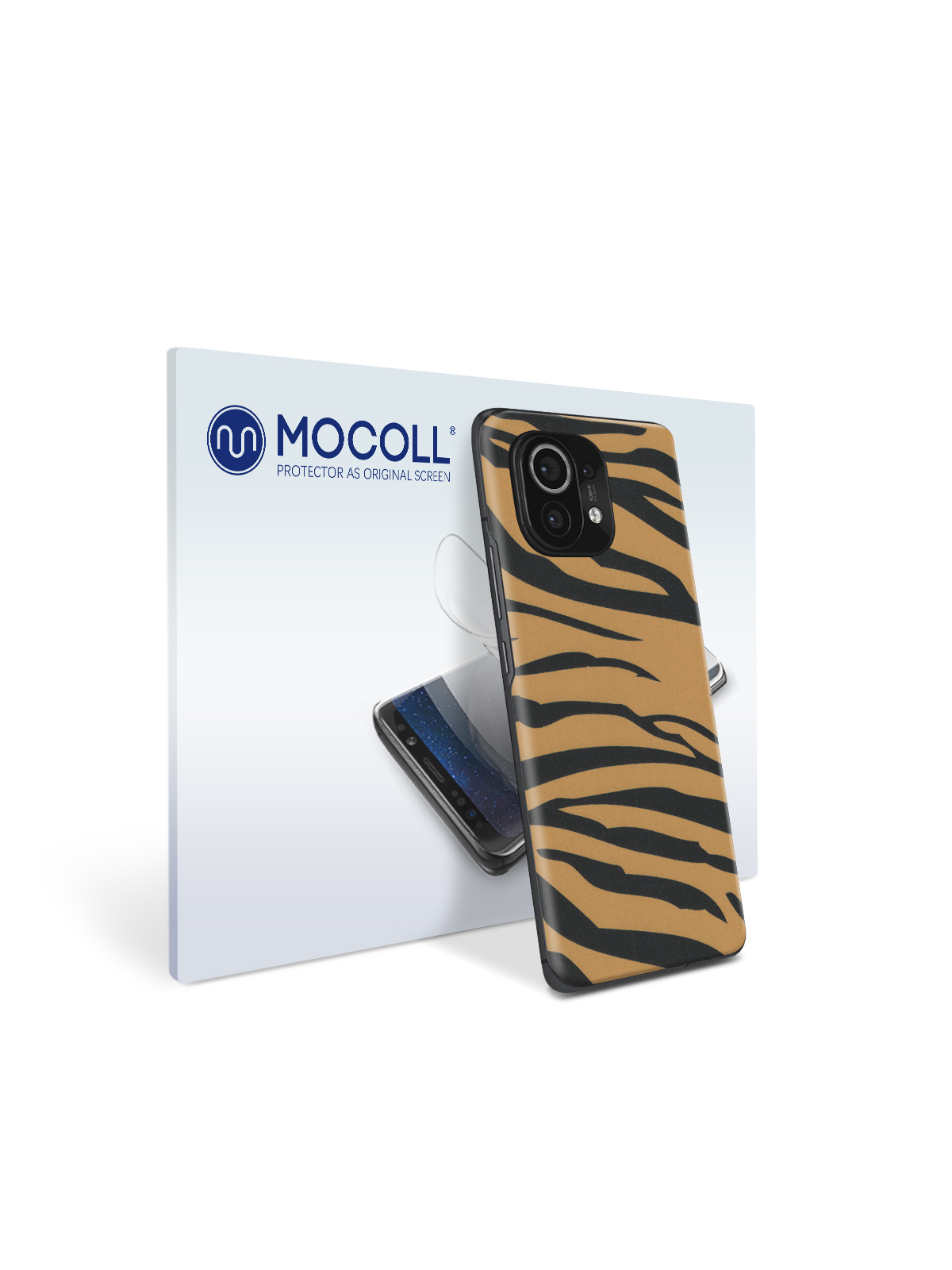 

Пленка защитная MOCOLL для задней панели Xiaomi Mi 11Pro Бенгальский тигр