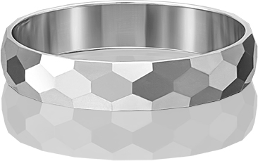 

Кольцо обручальное из белого золота р. 23.5 PLATINA jewelry 01-5376-00-000-1120-18, 01-5376-00-000-1120-18