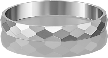 

Кольцо обручальное из белого золота р. 23.5 PLATINA jewelry 01-5377-00-000-1120-18, 01-5377-00-000-1120-18