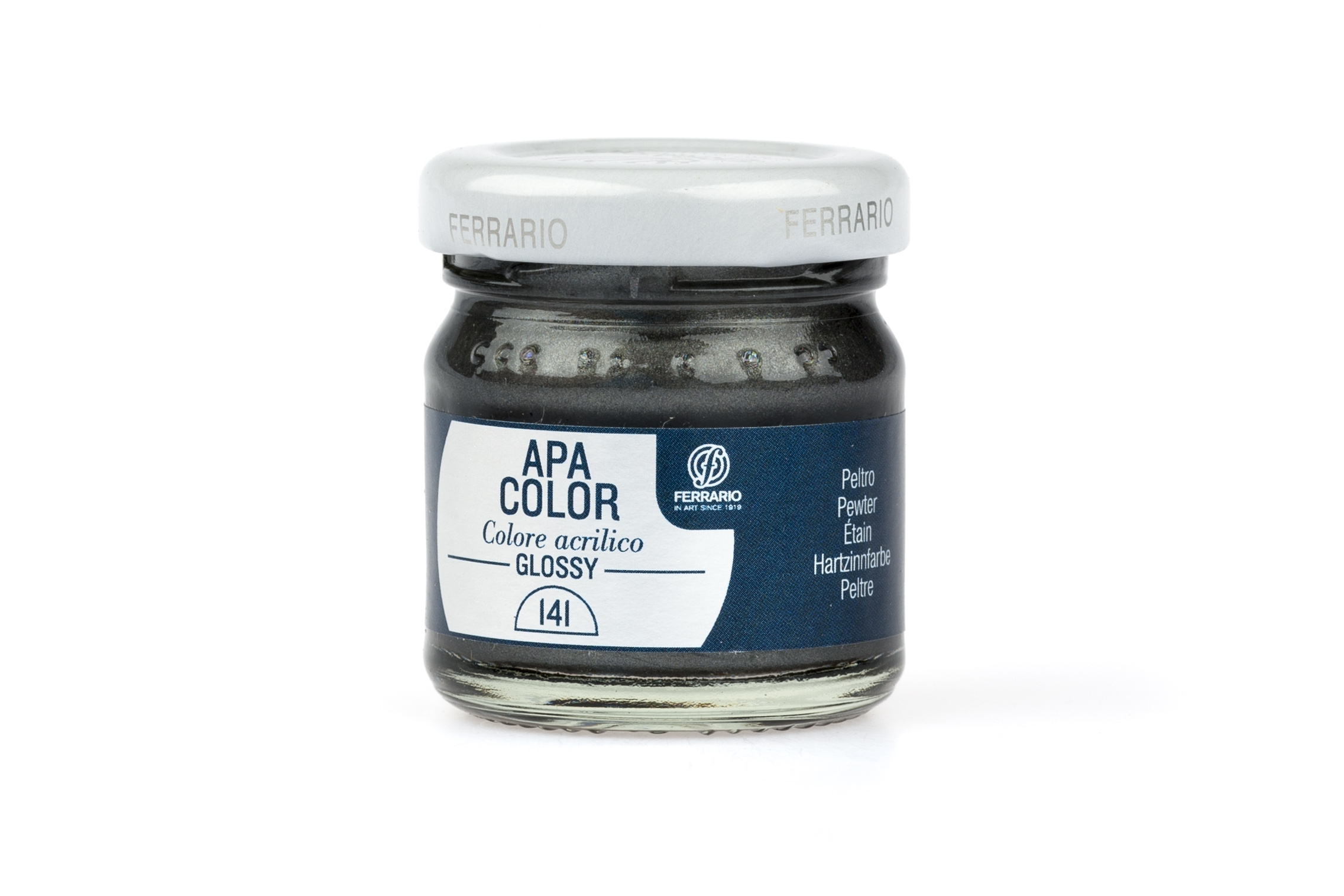 

Акрил Ferrario Apa Color 40 мл № 141 олово, BA0040В0141