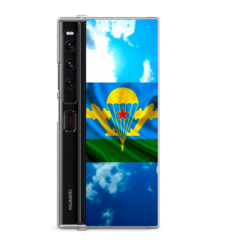 фото Силиконовый чехол "вдв флаг в небесах" на huawei mate xs 2 / хуавеи мате xs 2 awog