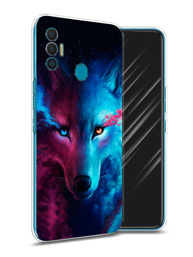 

Чехол Awog на Google Pixel 7 Pro "Волшебный волк", Разноцветный