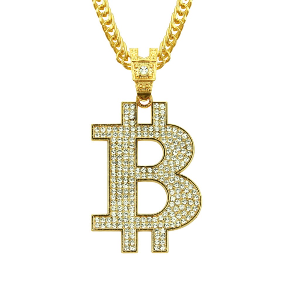 

Подвеска из бижутерного сплава со стразами Mprainbow BTC, Золотистый, BTC