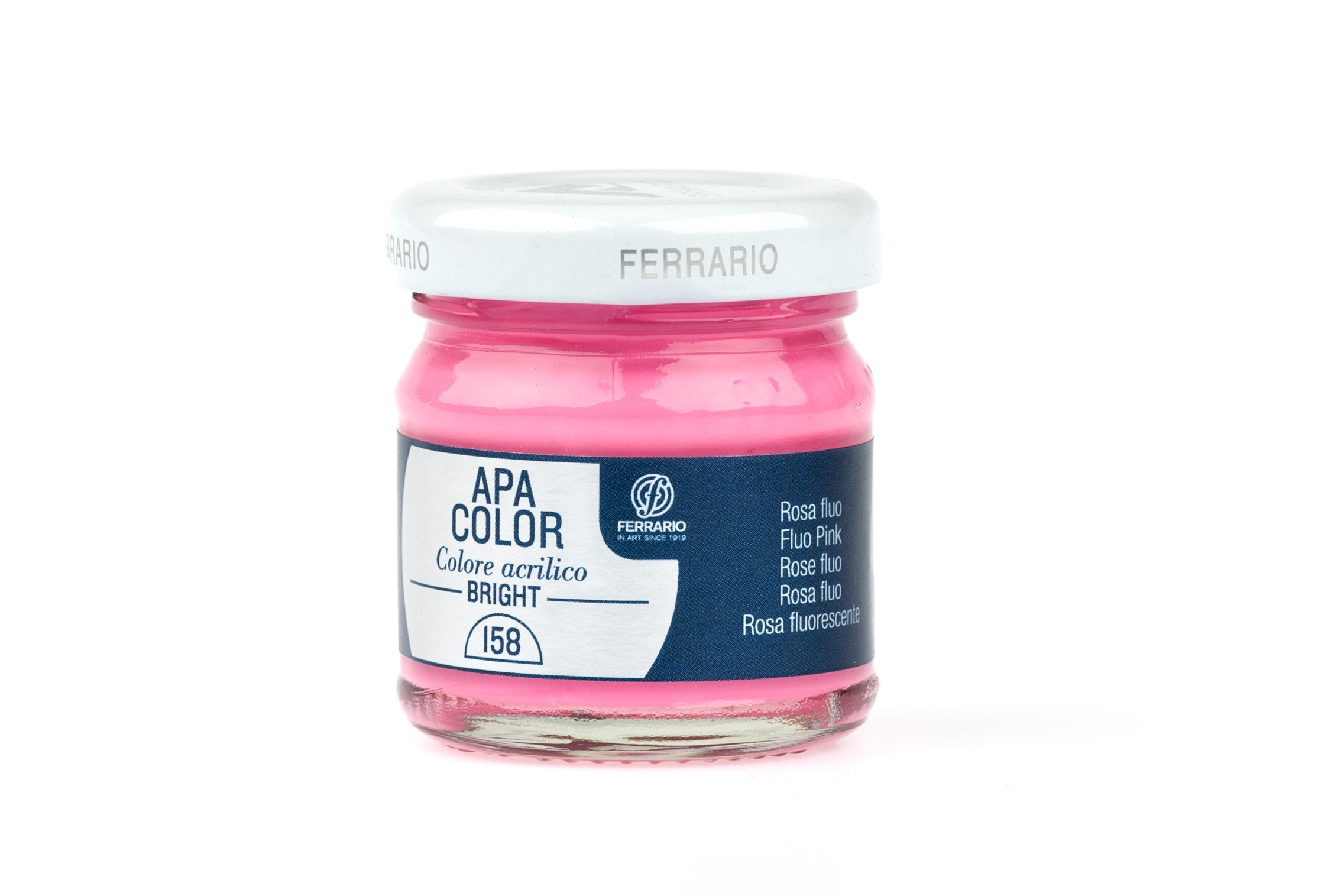 

Акрил Ferrario Apa Color 40 мл № 158 розовый флуоресцентный, BA0040С0158