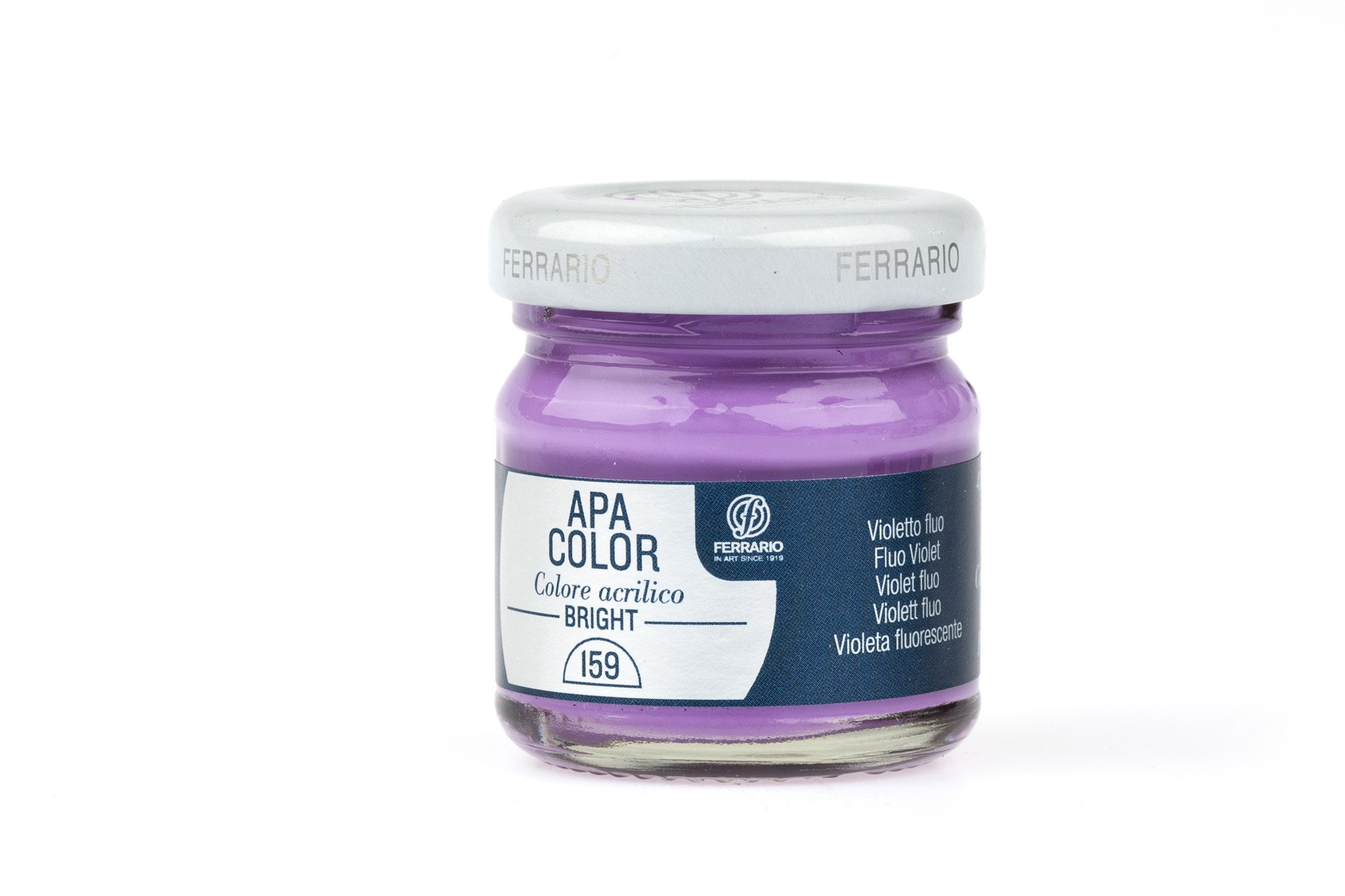 

Акрил Ferrario Apa Color 40 мл № 159 фиолетовый флуоресцентный, BA0040С0159