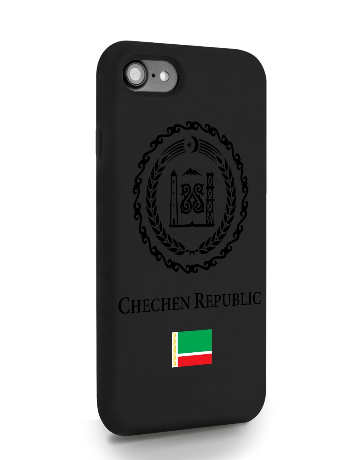 

Черный SignumCase для iPhone 7/8/SE2020 Черный лаковый Герб Чечни черный, iPhone 7/8/SE2020 Черный лаковый Герб Чечни