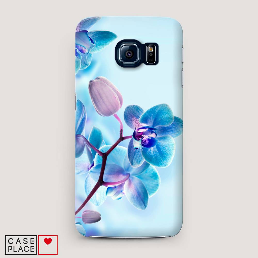 

Чехол Awog "Голубая орхидея" для Samsung Galaxy S6, 24320-6