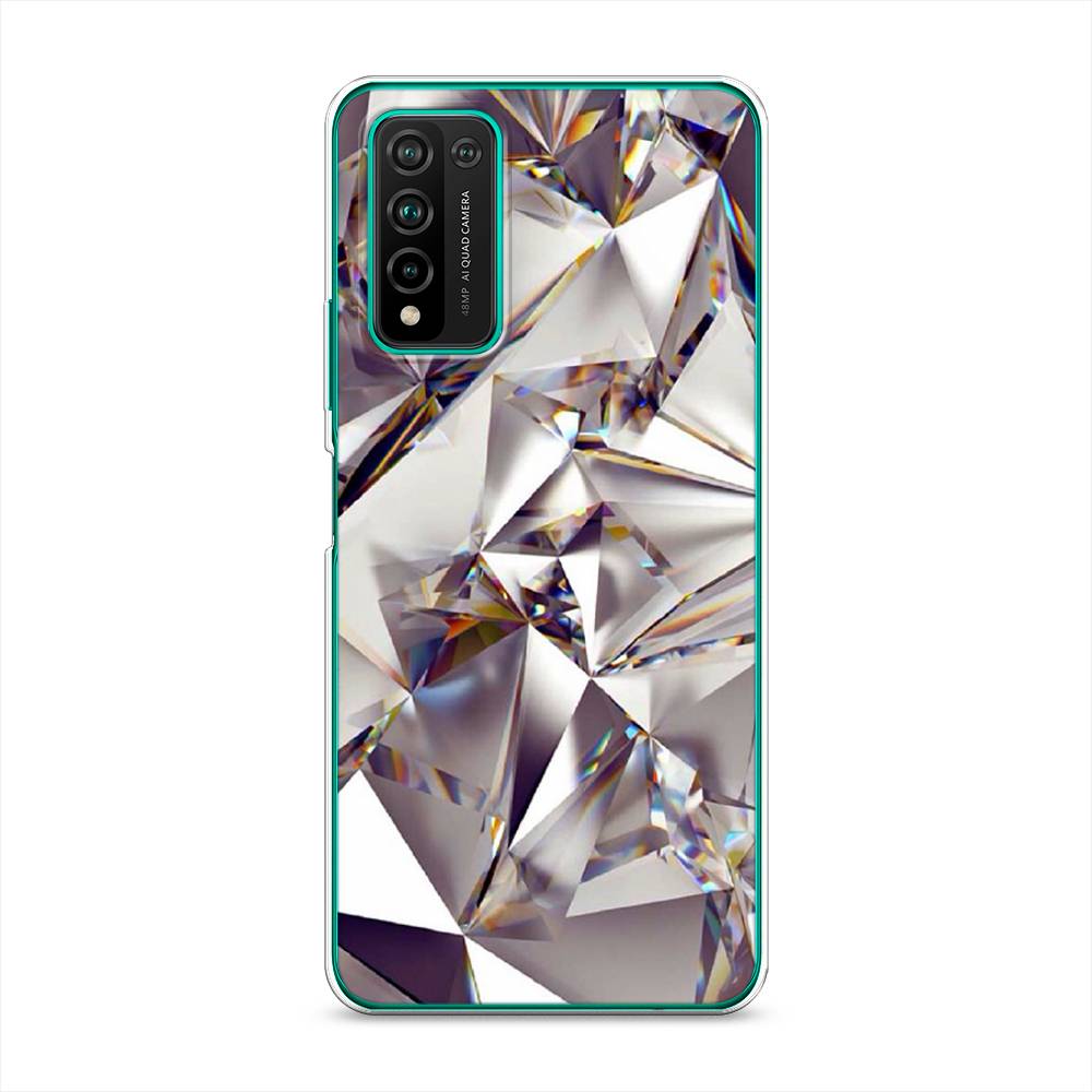 

Чехол Awog "Бриллианты" для Honor 10X Lite, Серебристый;бежевый, 6104650-7