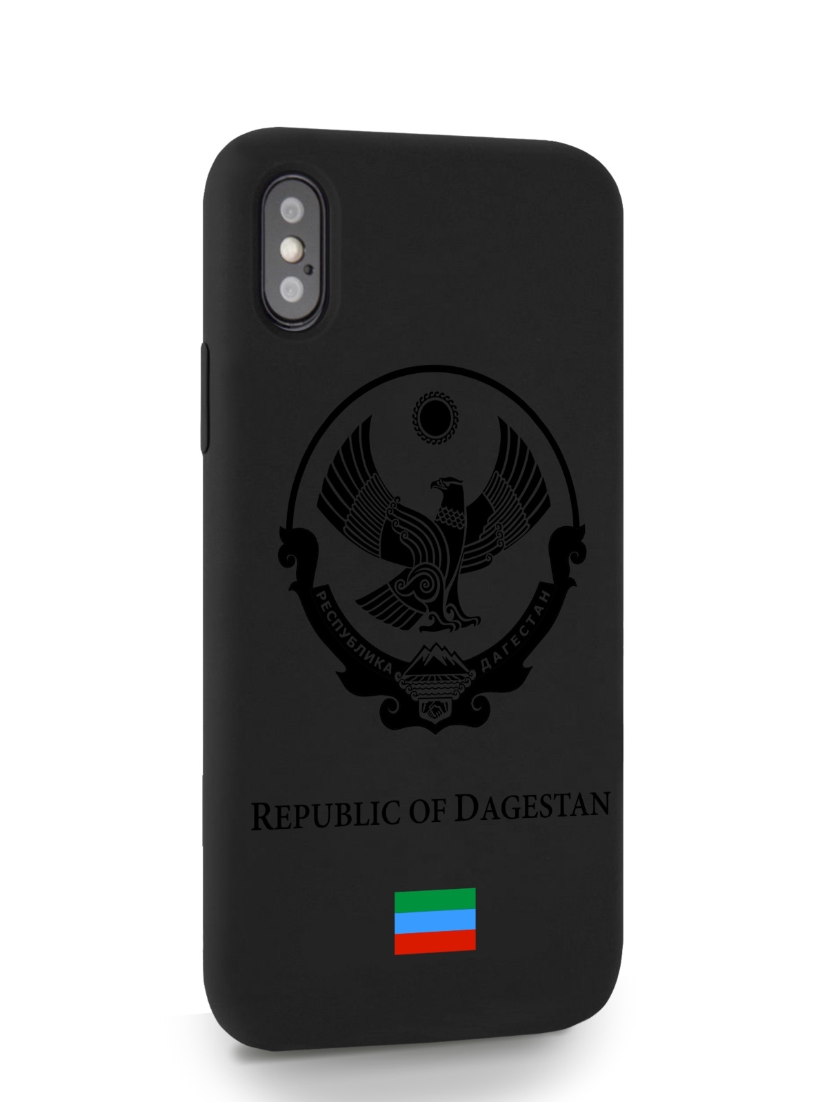 

Черный SignumCase для iPhone X/XS Черный лаковый Герб Дагестана черный, iPhone X/XS Черный лаковый Герб Дагестана
