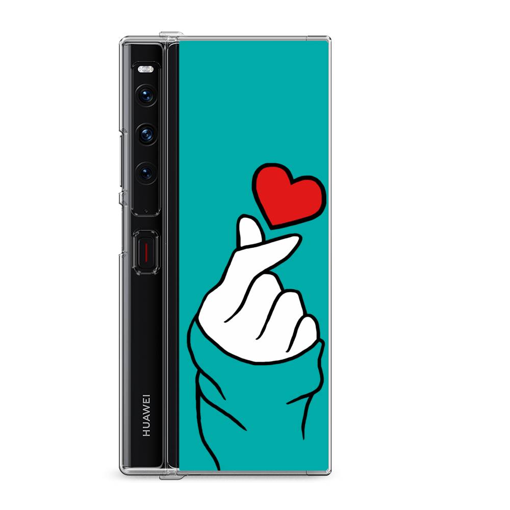 

Силиконовый чехол "Маленькое сердечко" на Huawei Mate Xs 2 / Хуавеи Мате Xs 2