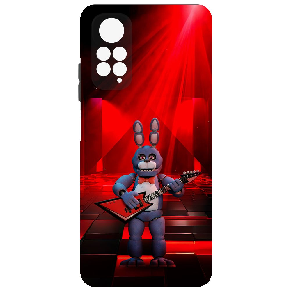 

Чехол-накладка Krutoff Case ФНАФ - Бонни с гитарой для Xiaomi Redmi Note 11 Pro черный