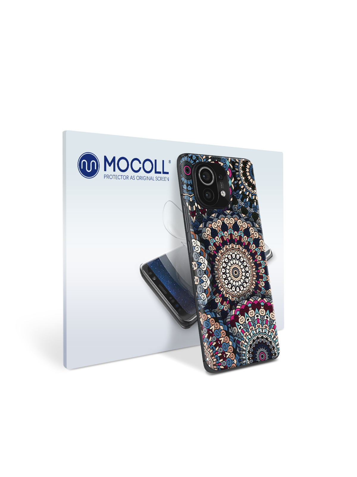 

Пленка защитная MOCOLL для задней панели Xiaomi Mi 11 Богемный узор Искон