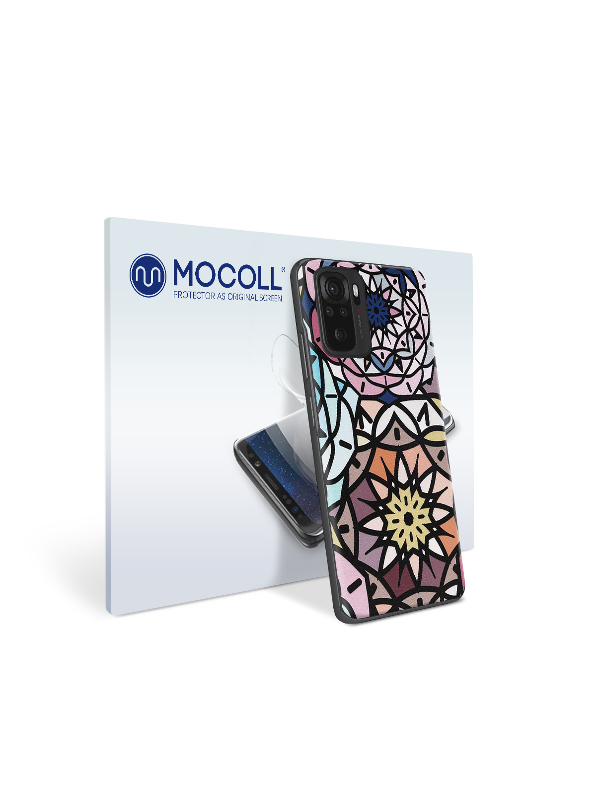 

Пленка защитная MOCOLL для задней панели Xiaomi Redmi Note 10 Pro Богемный узор Сюзане