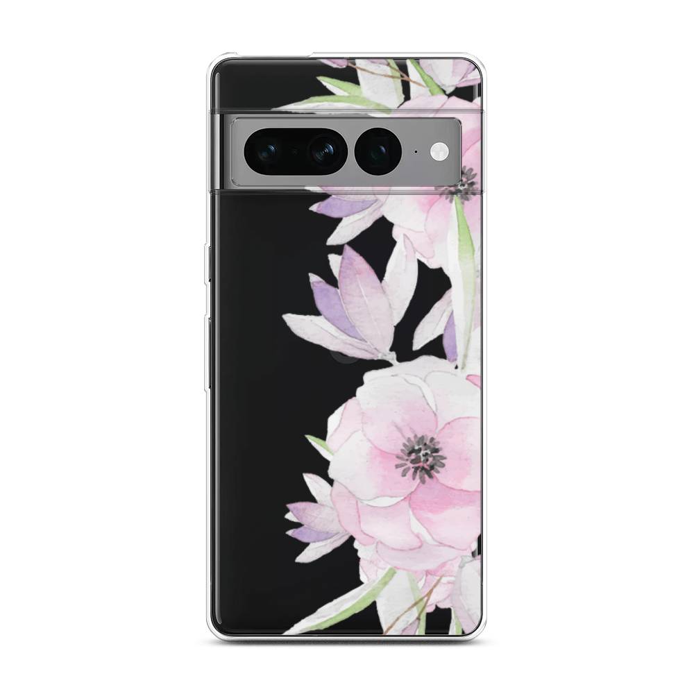 

Чехол Awog на Google Pixel 7 Pro "Нежные анемоны", Разноцветный