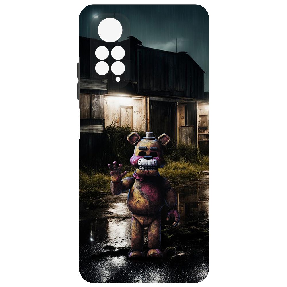 

Чехол-накладка Krutoff Case ФНАФ - Фредди под дождем для Xiaomi Redmi Note 11 Pro черный