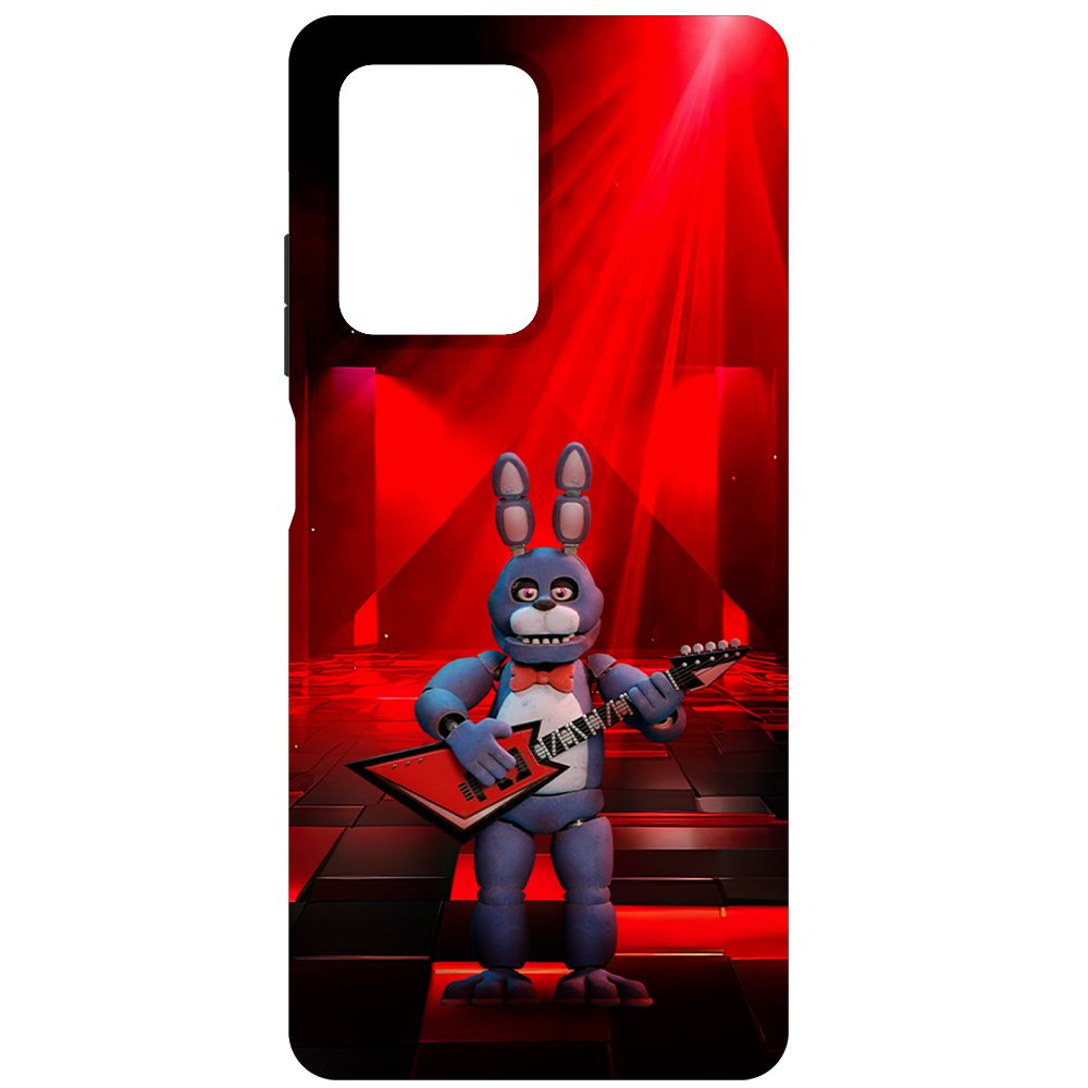 

Чехол-накладка Krutoff Case ФНАФ - Бонни с гитарой для Xiaomi Redmi Note 12 Pro 5G черный