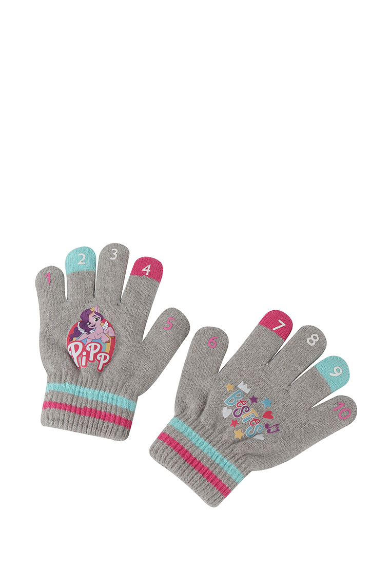 

Перчатки детские MY LITTLE PONY L0692, серый, 14, L0692