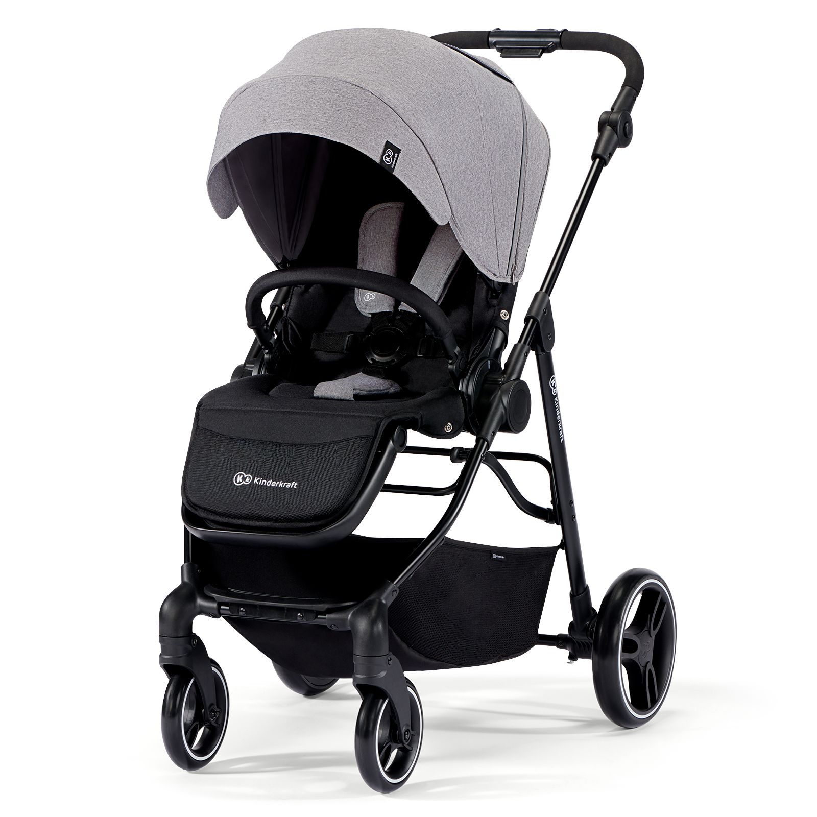 

Коляска Kinderkraft прогулочная Vesto Grey KSVEST00GRY0000, Vesto