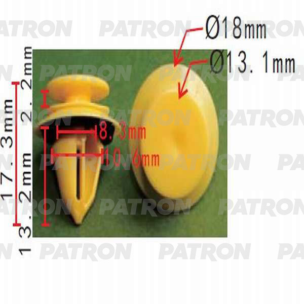 

Клипса Автомобильная PATRON P370477