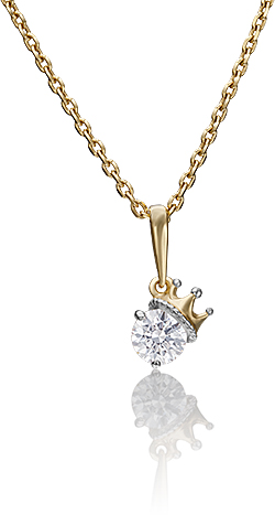 

Кулон из желтого золота PLATINA jewelry 03-2947-00-501-1130-38, Swarovski, 03-2947-00-501-1130-38