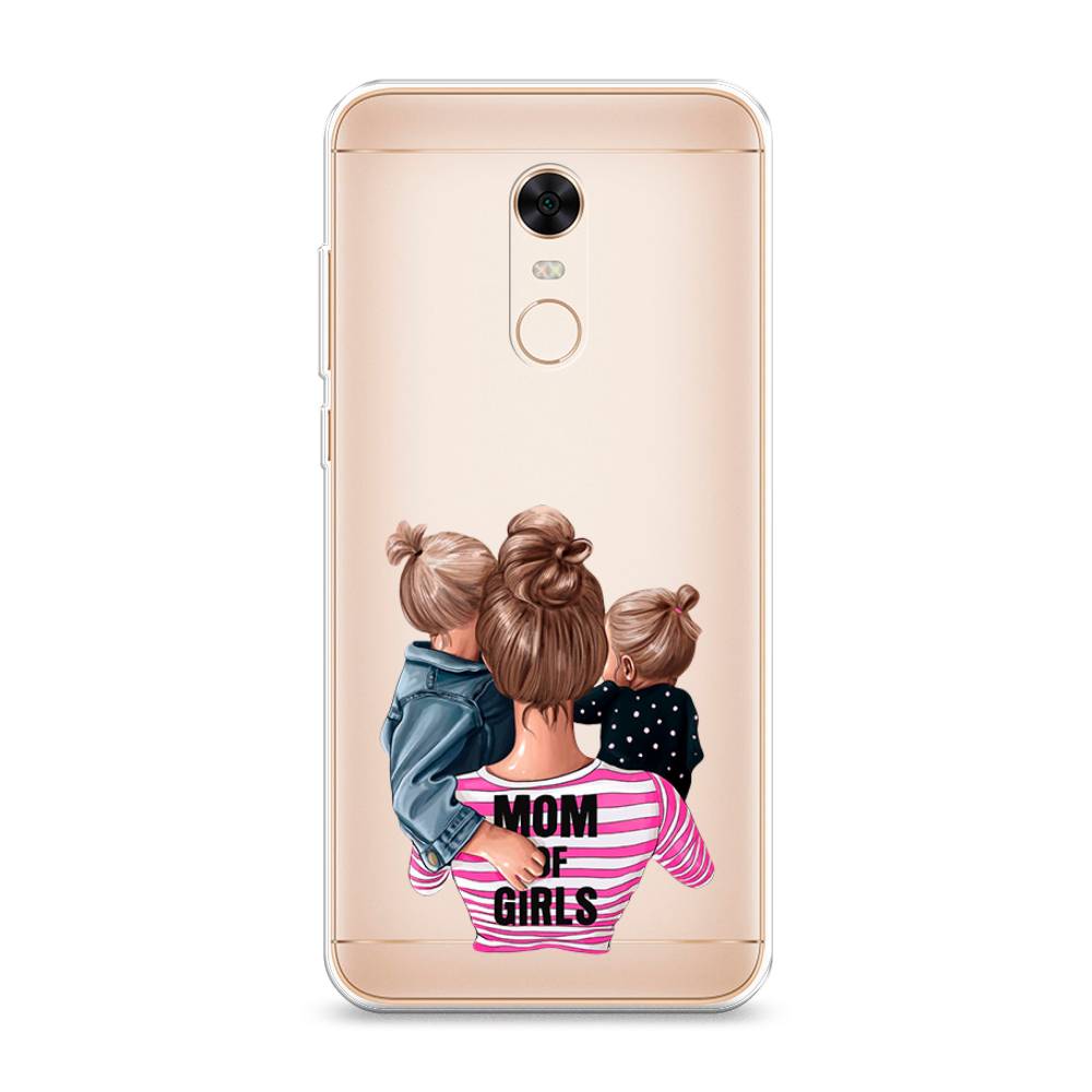 

Чехол Awog на Xiaomi Redmi 5 Plus "Mom of Girls", Разноцветный, 33150-6