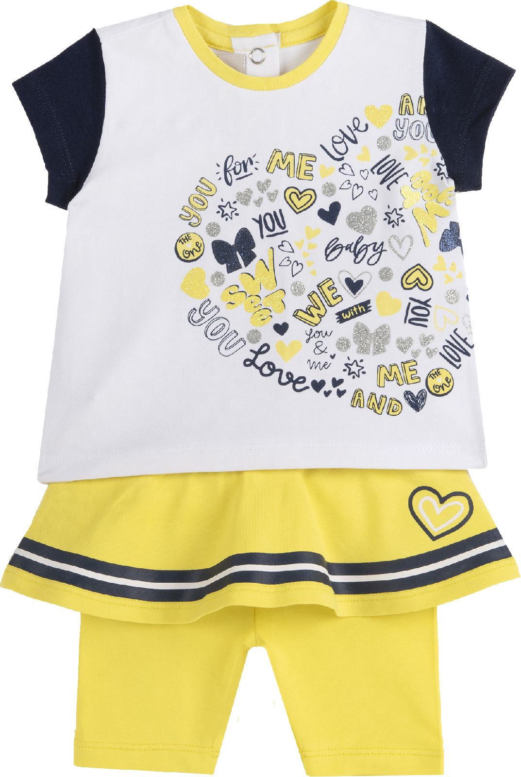 

Комплект одежды Chicco 09076619080041 цв. желтый р. 80, 9076619