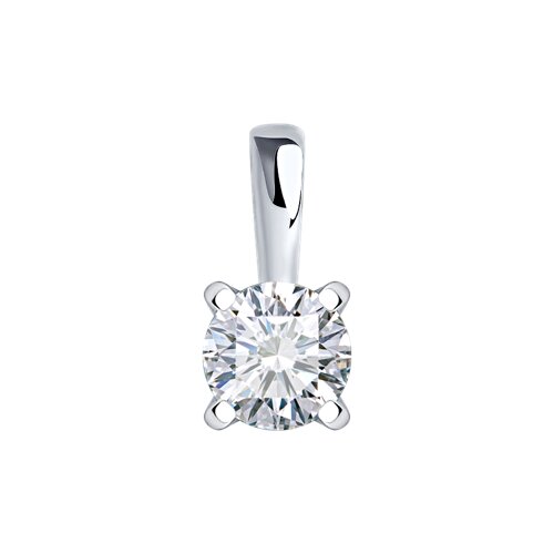 

Кулон из белого золота SOKOLOV Diamonds 1030892-3, бриллиант, 1030892-3