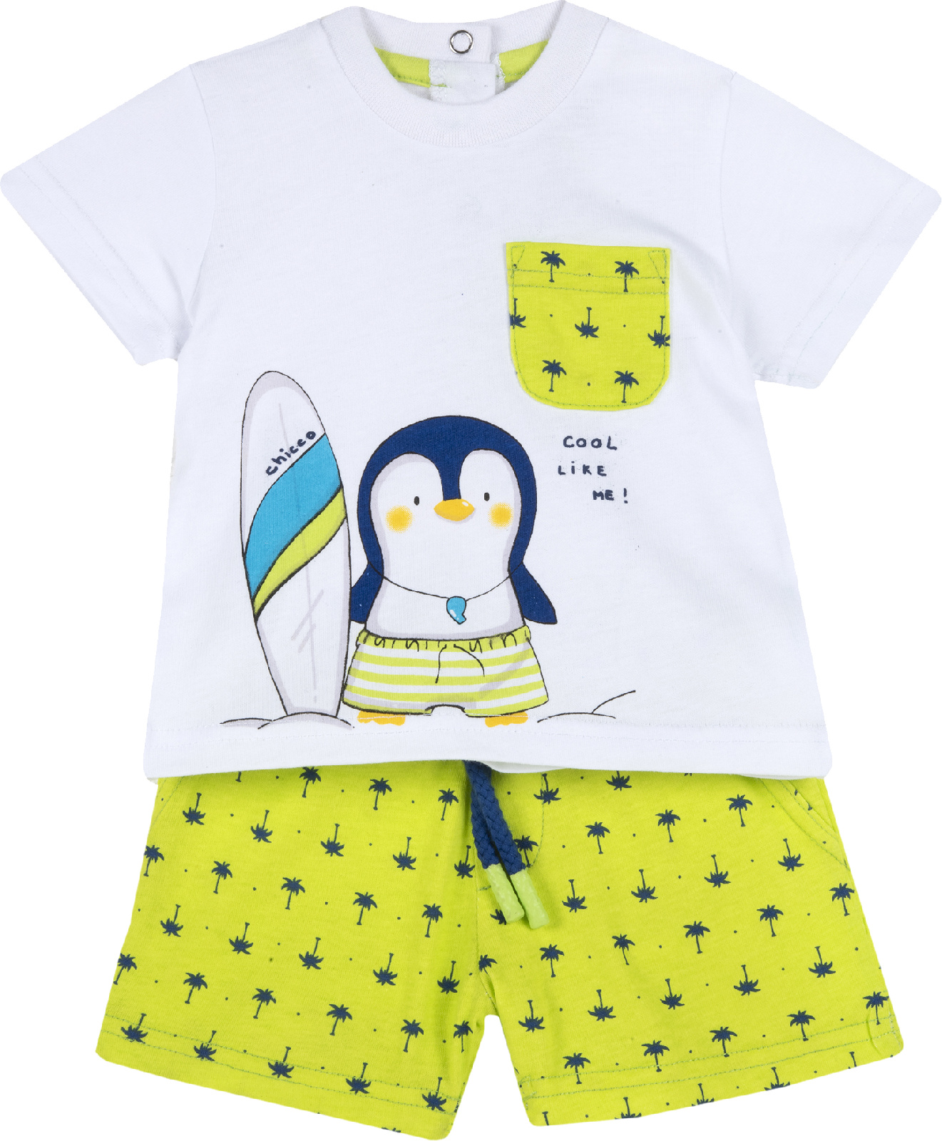 

Комплект одежды Chicco 09076624074035 цв. белый р. 74, 9076624