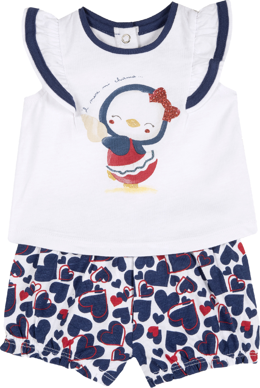 

Комплект одежды Chicco 09076628086038 цв. белый р. 86, 9076628