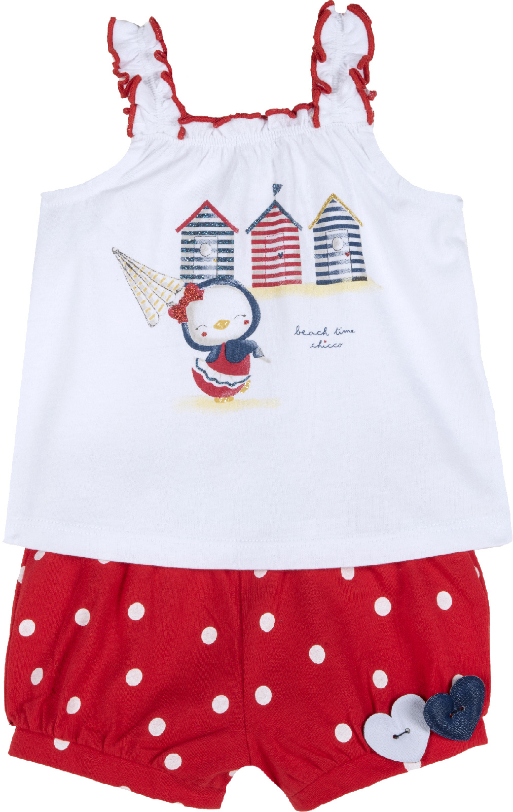 

Комплект одежды Chicco 09076629092075 цв. красный р. 92, 9076629