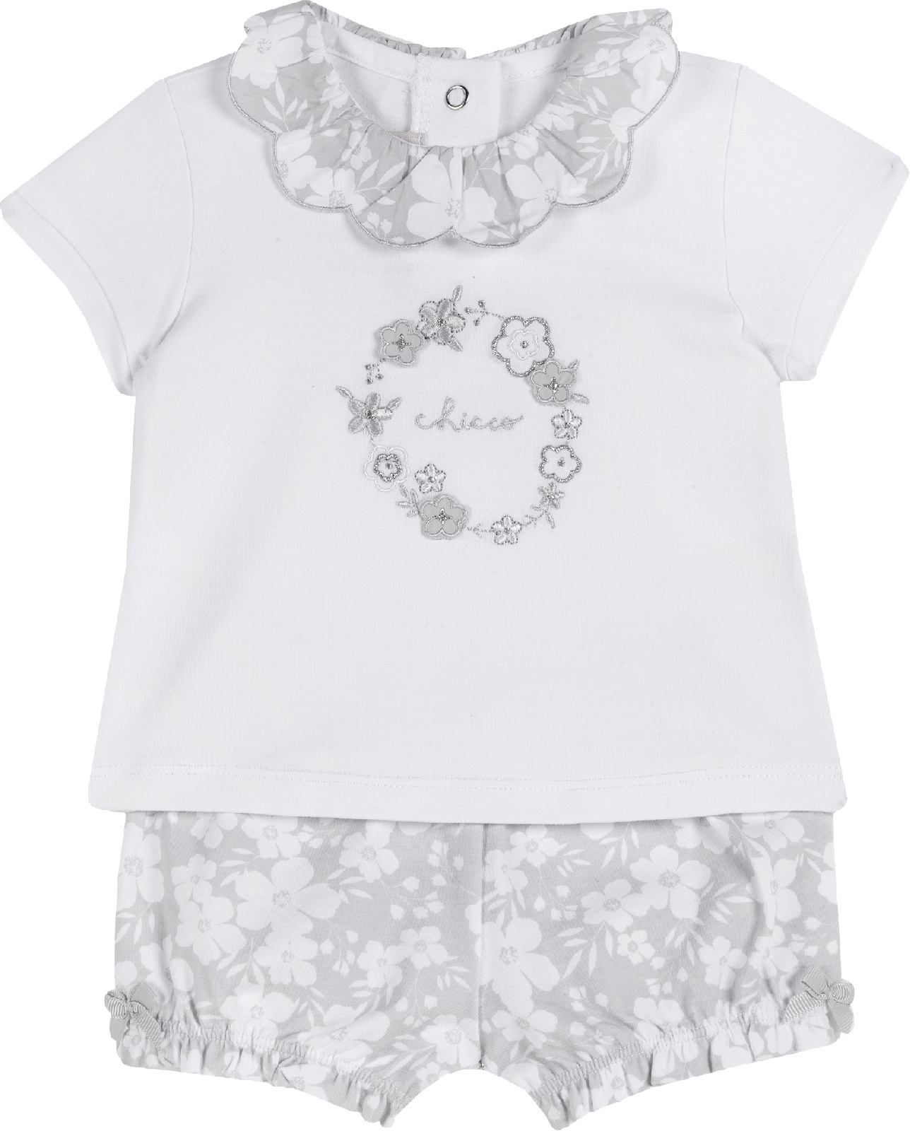

Комплект одежды Chicco 09076667062033 цв. белый р. 62, 9076667