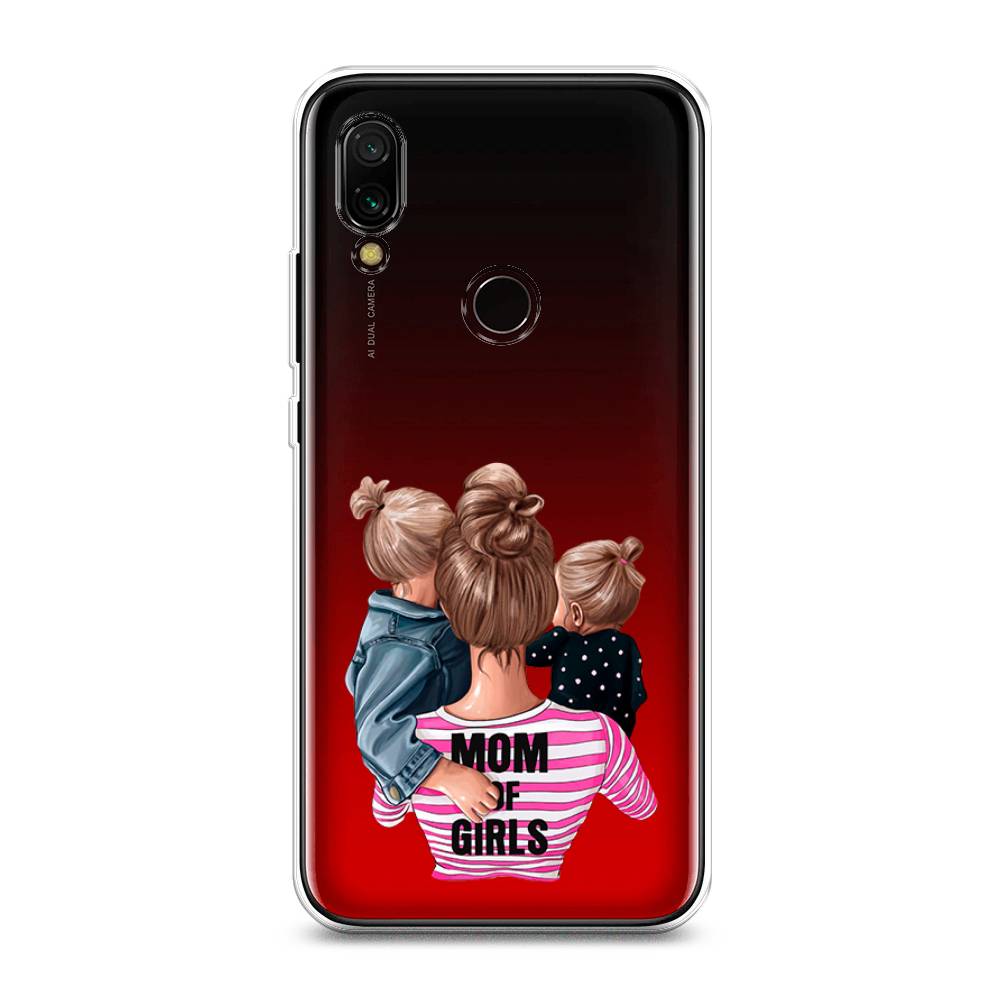 

Чехол Awog на Xiaomi Redmi 7 "Mom of Girls", Разноцветный, 35050-6