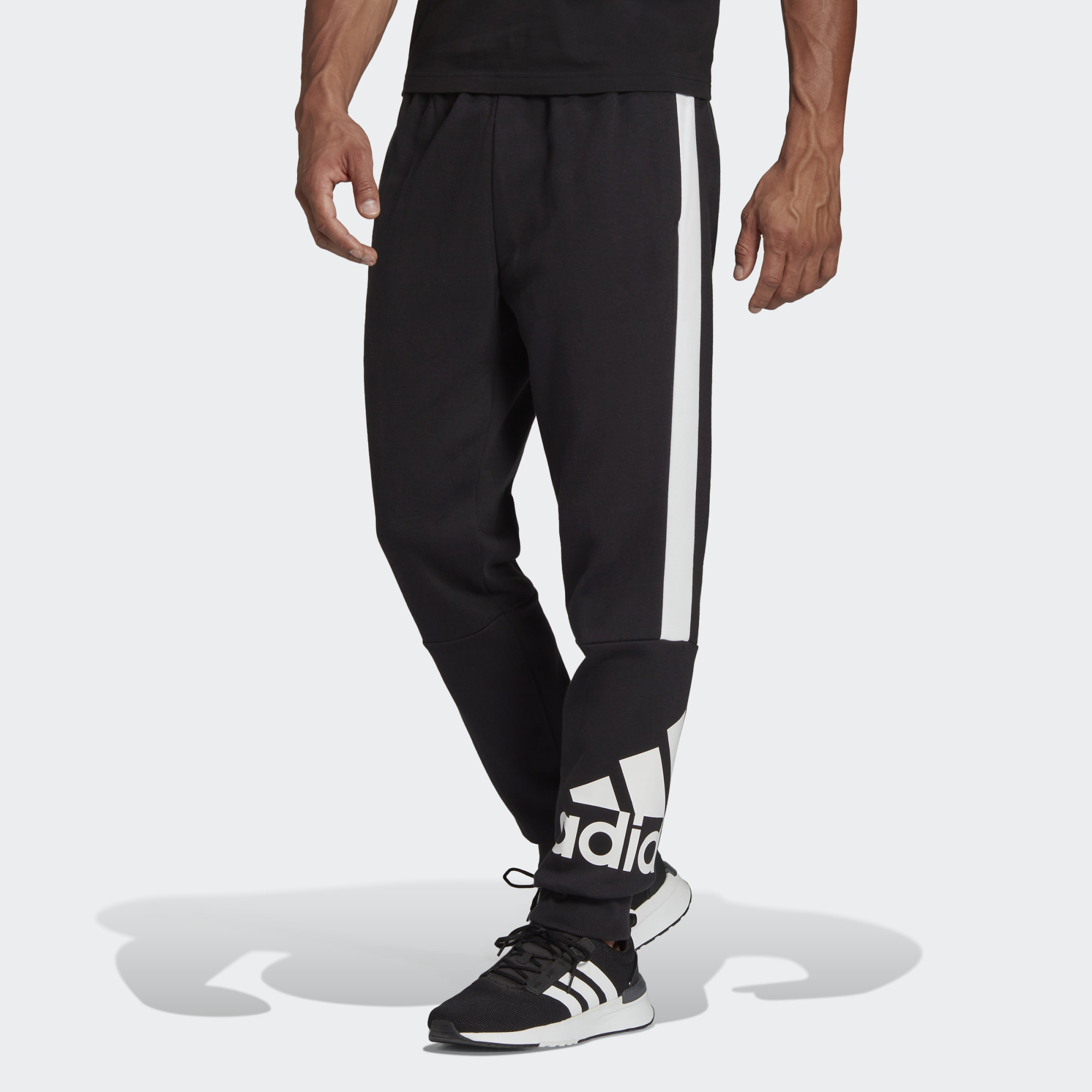 фото Спортивные брюки мужские adidas m cb pant черные 4xl