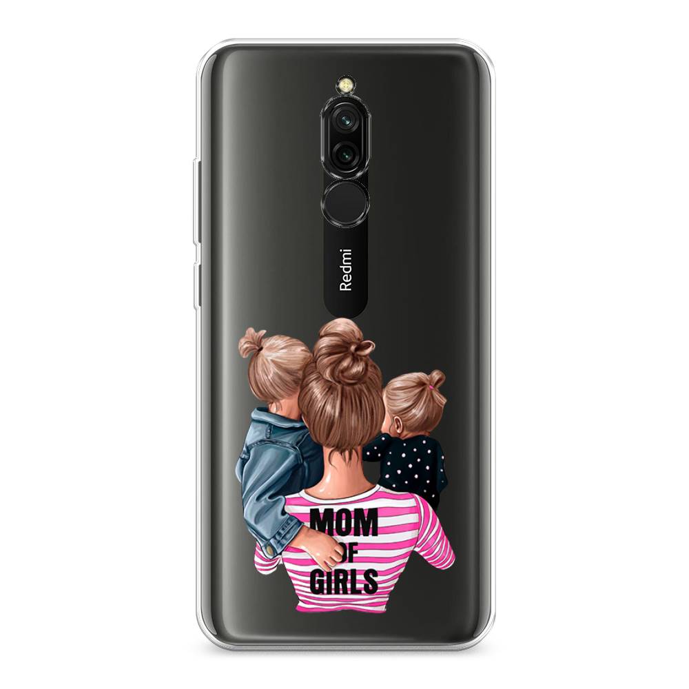 

Чехол Awog на Xiaomi Redmi 8 "Mom of Girls", Разноцветный, 37150-6