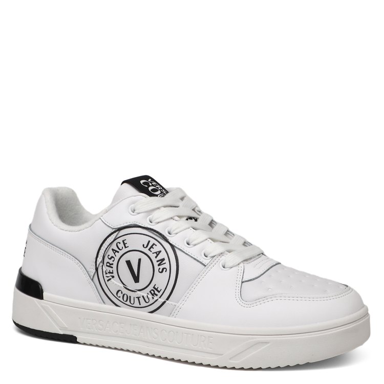 

Кеды мужские Versace Jeans Couture 76YA3SJ1 белые 42 EU, Белый, 76YA3SJ1