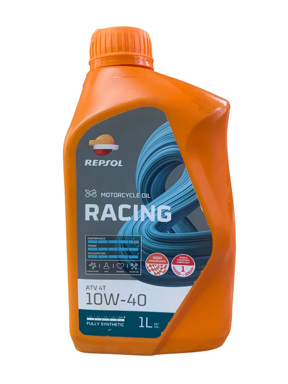 фото Моторное масло repsol, racing atv 4t, 10w-40 (1l), 60896r