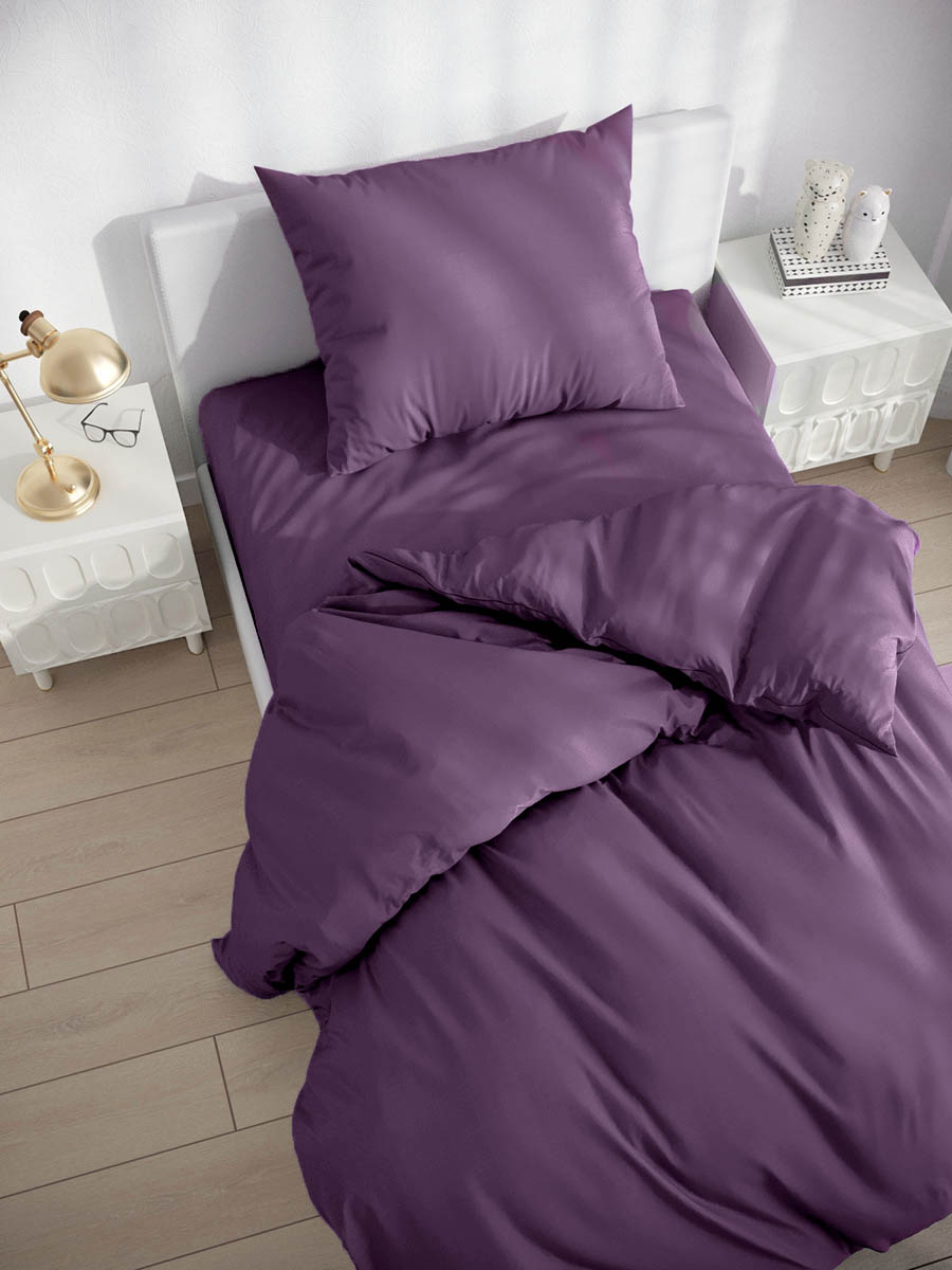 

Постельное белье Milky Garden Purple 1,5-сп