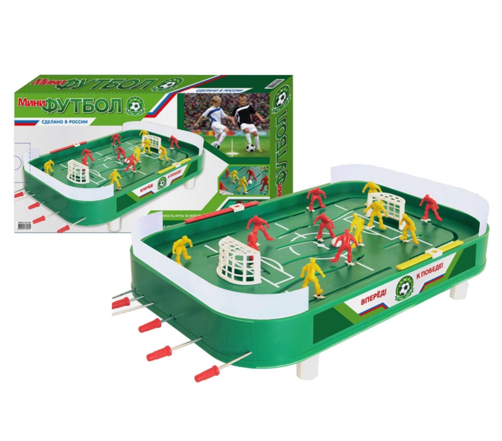 Настольная игра Green Plast Футбол, 65х35,5х7,5 см