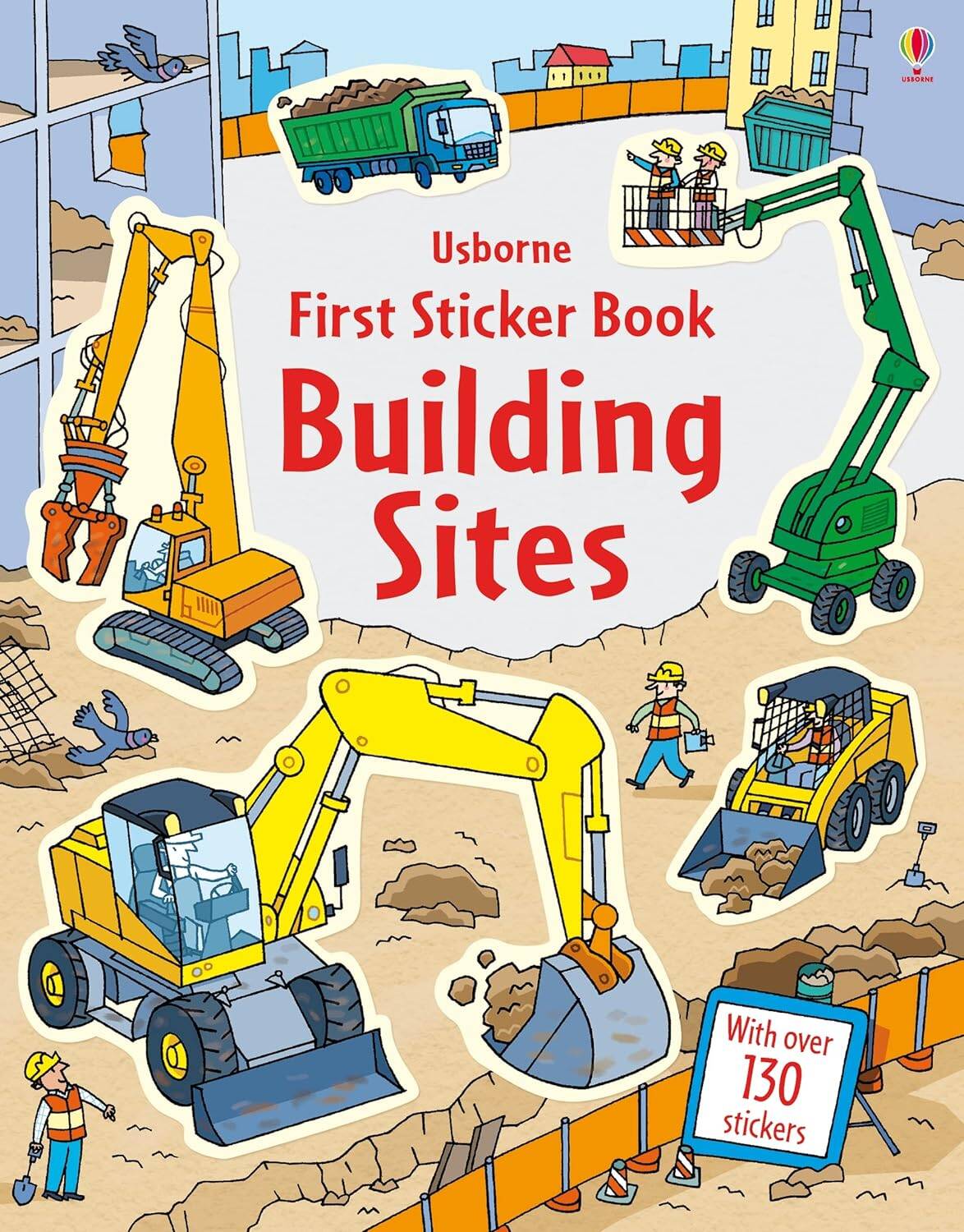 

First sticker book building sites